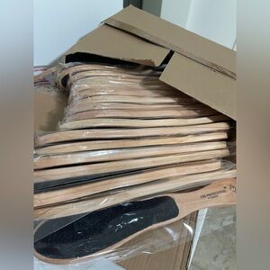 ALL BRAND NEW Lot of 17 Foot Files - Wooden Handle